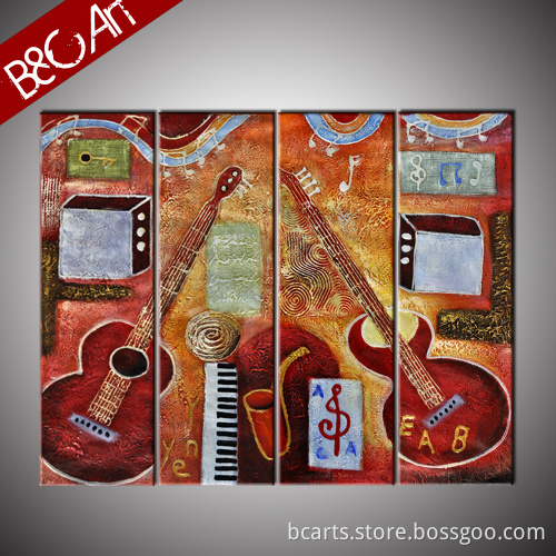 BC16-0007 China factory landscape oil painting for living room wall decoration
